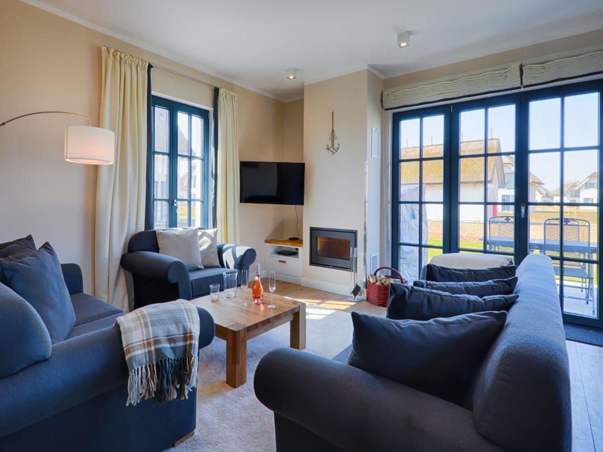 Reetland Am Meer - Luxus Reetdachvilla Mit 3 Schlafzimmern, Sauna Und Kamin F18 درانسكي المظهر الخارجي الصورة